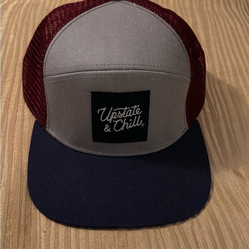 Gray and Navy Trucker Hat